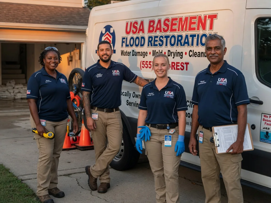 Basement Flood Cleanup company in Fountaintown, IN