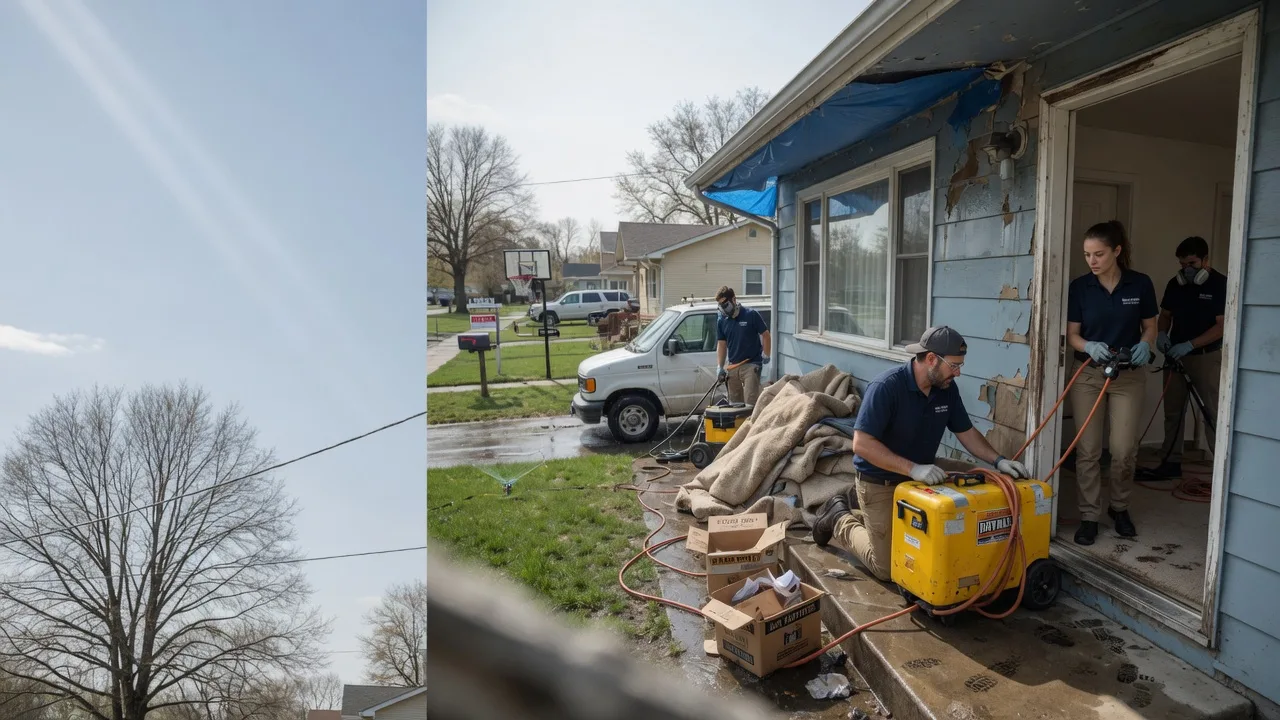 Basement Flood Cleanup in Fountaintown, IN near me